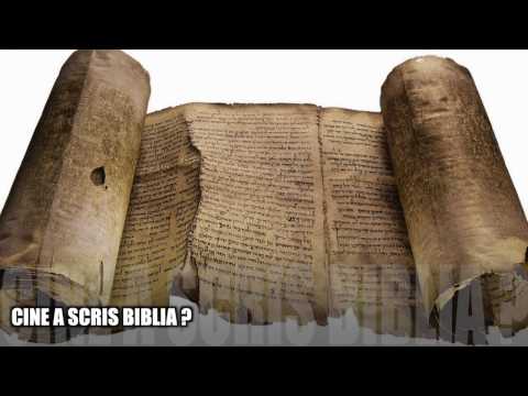 Video: Cine A Scris Biblia