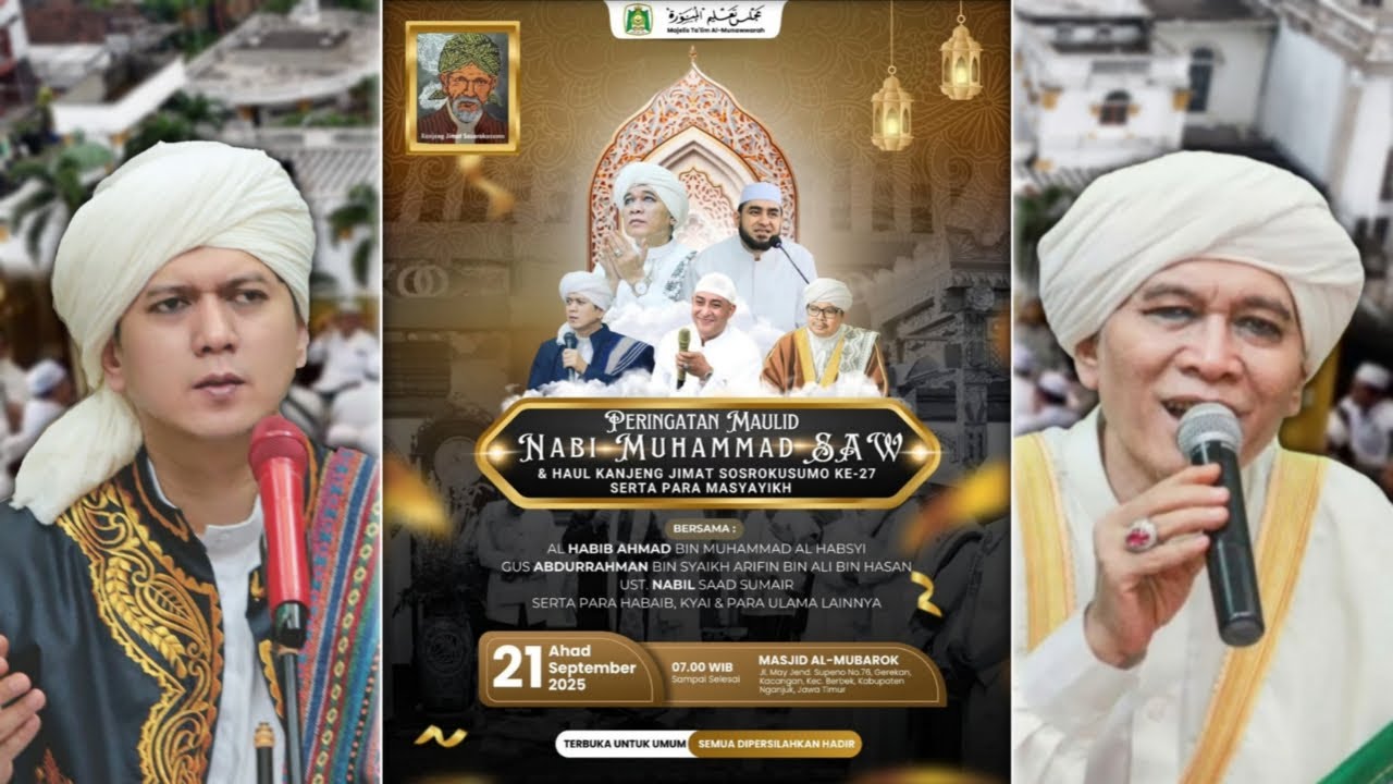 🔴 LIVE |PERINGATAN  MAULID NABI & HAUL  EYANG KANJENG JIMAT SOSROKUSUMO KE 27