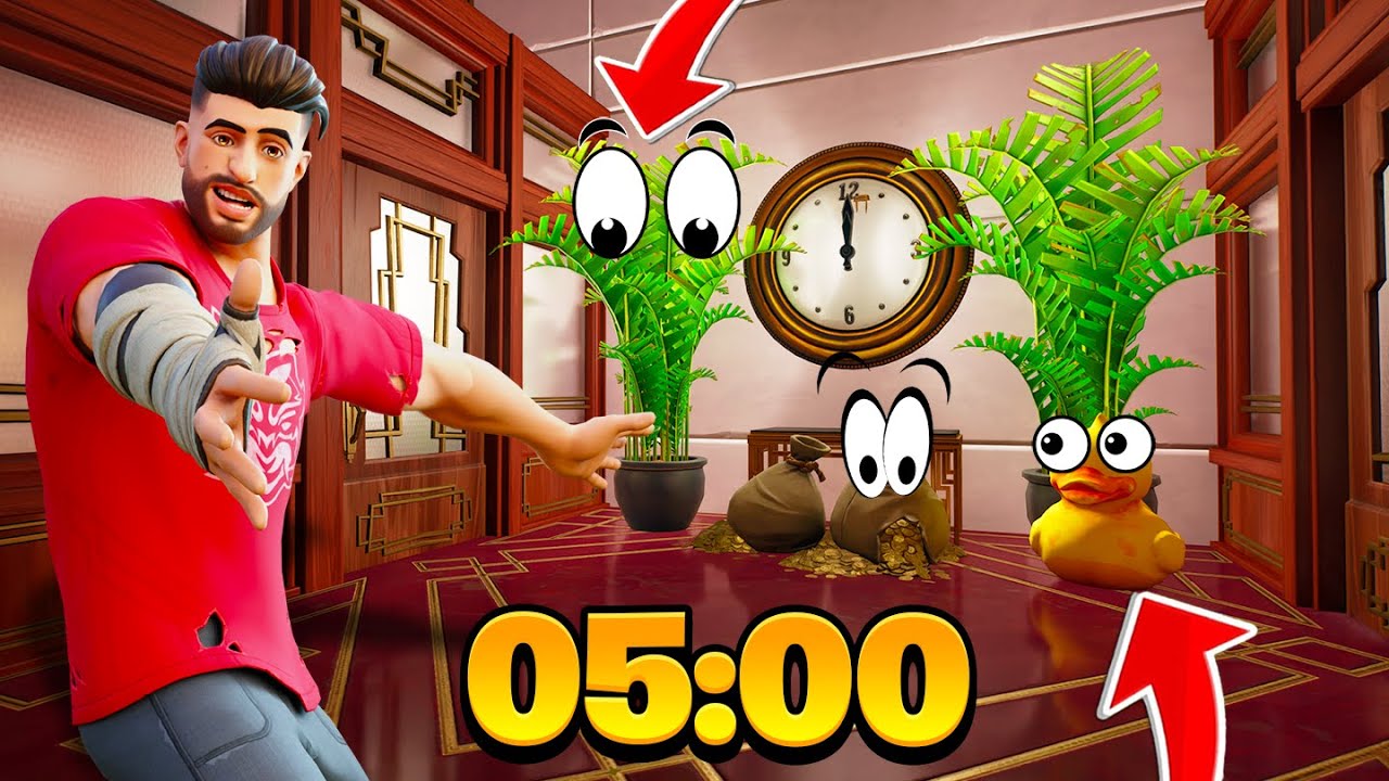 Fortnite PROP HUNT RACE aber um LOOT (unmöglich)