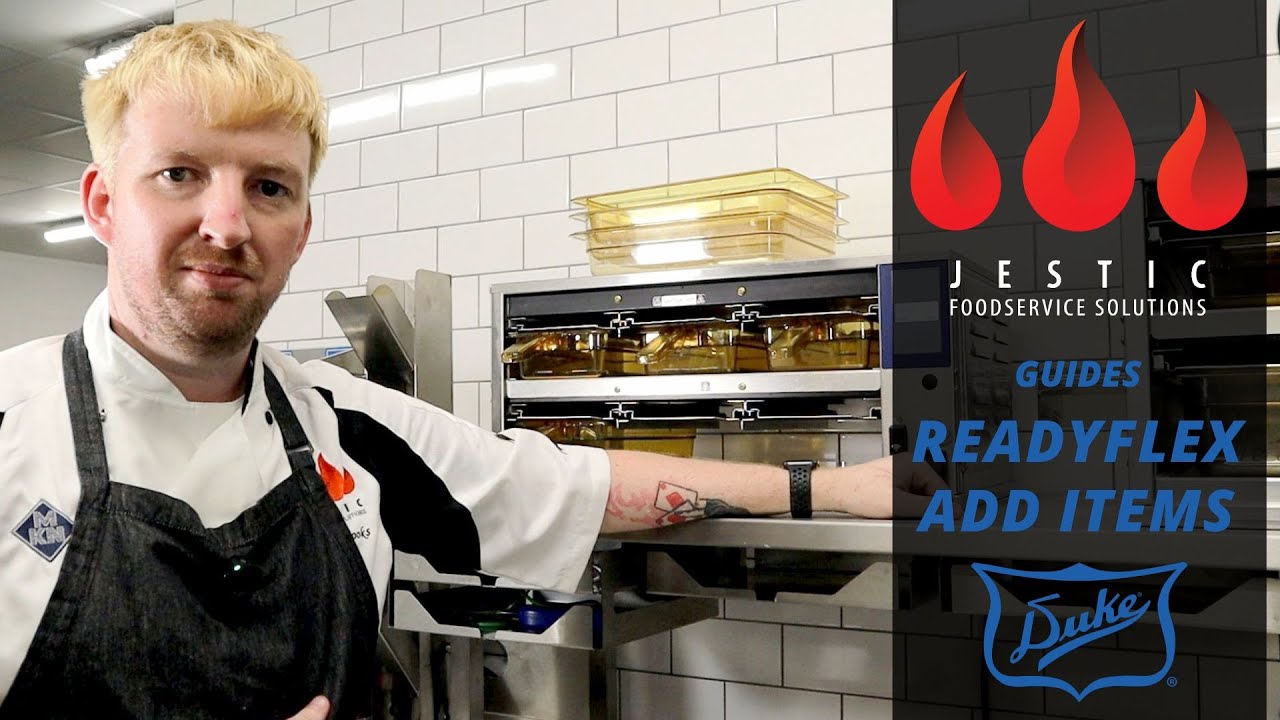 Add Menu Items | Duke ReadyFlex Hot Holding Unit RHFU | Set Up Products & Settings