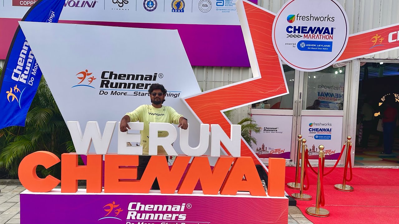 Chennai Runners | Fresh works Marathon 2026 EXPO Day | BIB collection 😎 