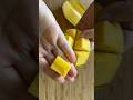 How to cut Mango into Cubes 🥭.#mango  #shorts #choicemyfood