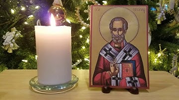 December 6 - The Feast of St  Nicholas 2020