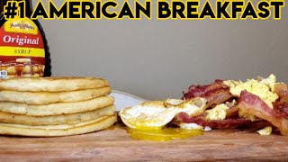 Quick and simple breakfast recipe | all American breakfast idea | Americans eat breakfast for dinner screenshot 2