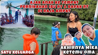 AKHIRNYA MIKA KETEMU OMA SETELAH SEKIAN LAMA, KUNJUNGI TEMPAT PERNIKAHAN IBU RT DAN BAPAK RT