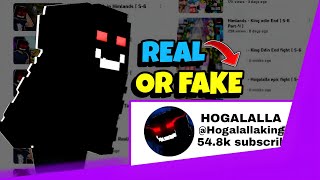 hogalalla channel real or fake🤥(exposing the reality)🤫