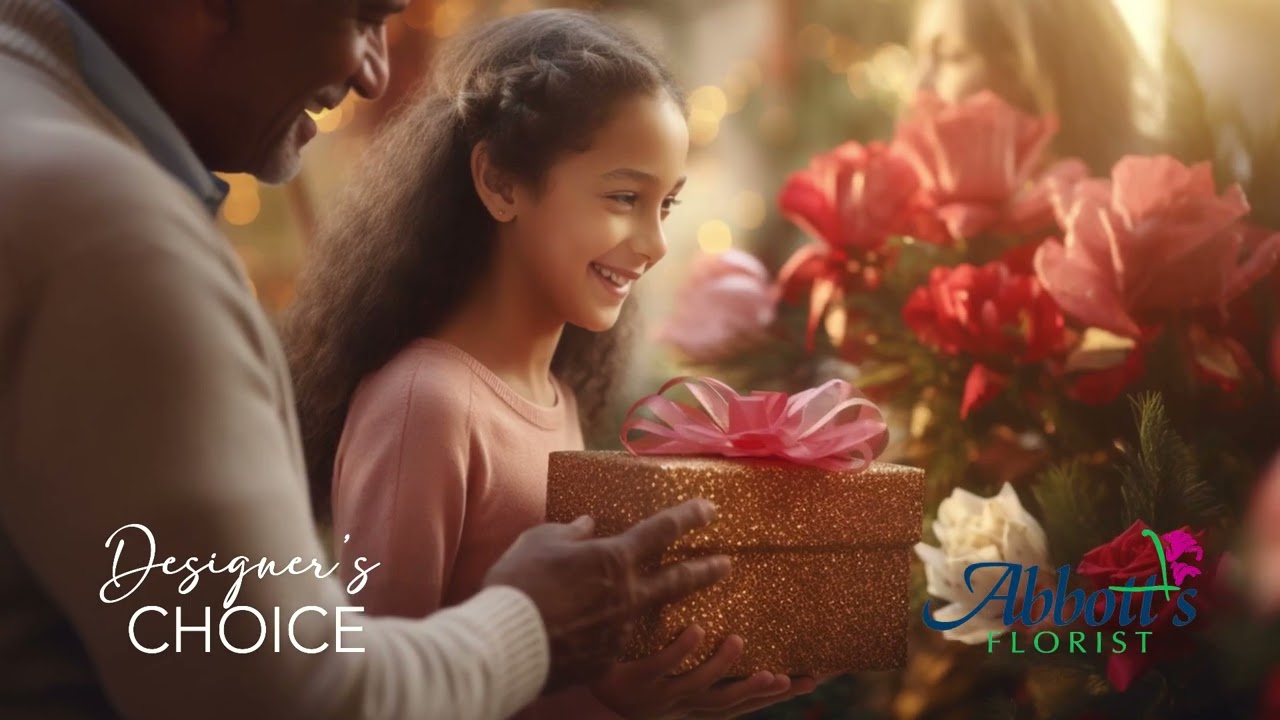 Blooms of Elegance: Designer Choice Flowers for the Holiday Season by Abbott's in Champaign, IL