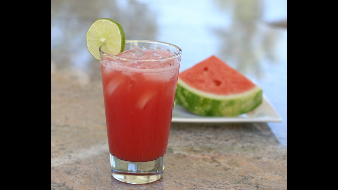 Watermelon Agua Fresca - Delicious Fruit Drink by Rockin Robin