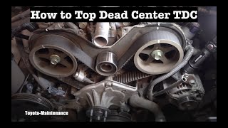 How to set Top Dead Center TDC on Toyota 5VZFE V6 3.4 Liter engine