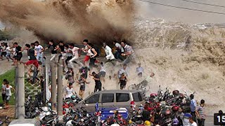 Deadly FlashFlood in Nepal - Mother Nature Angry Caught On Camera #57