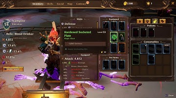 Torchlight III   Djin with RaimMaster BloodDrinker Farming Legendary Items