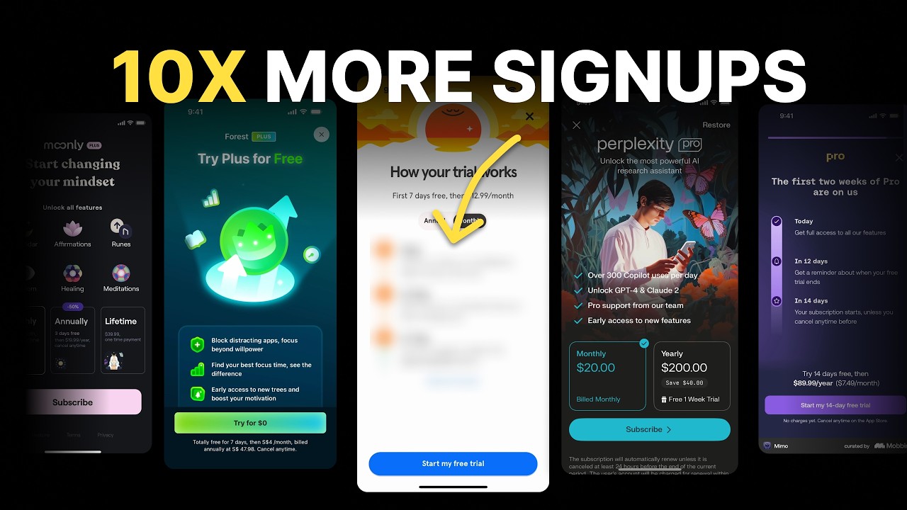 6 Genius Paywall Design Patterns Top Apps Use to Convert!