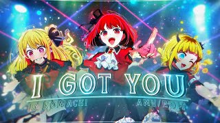 B-Komachi⭐❤ - I Got You | Oshi no ko [Edit/AMV]! Resimi