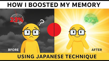 How I Boosted My Memory From 23% to 97% using Japanese Technique