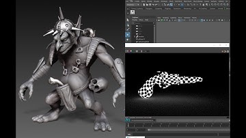 Maya 2017 Tutorial Advance UV- unwrapping  (goblin revolver)