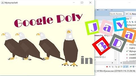 Java 3D: How to Import and Manipulate a Google Poly .obj Model_1 (with Source Code)