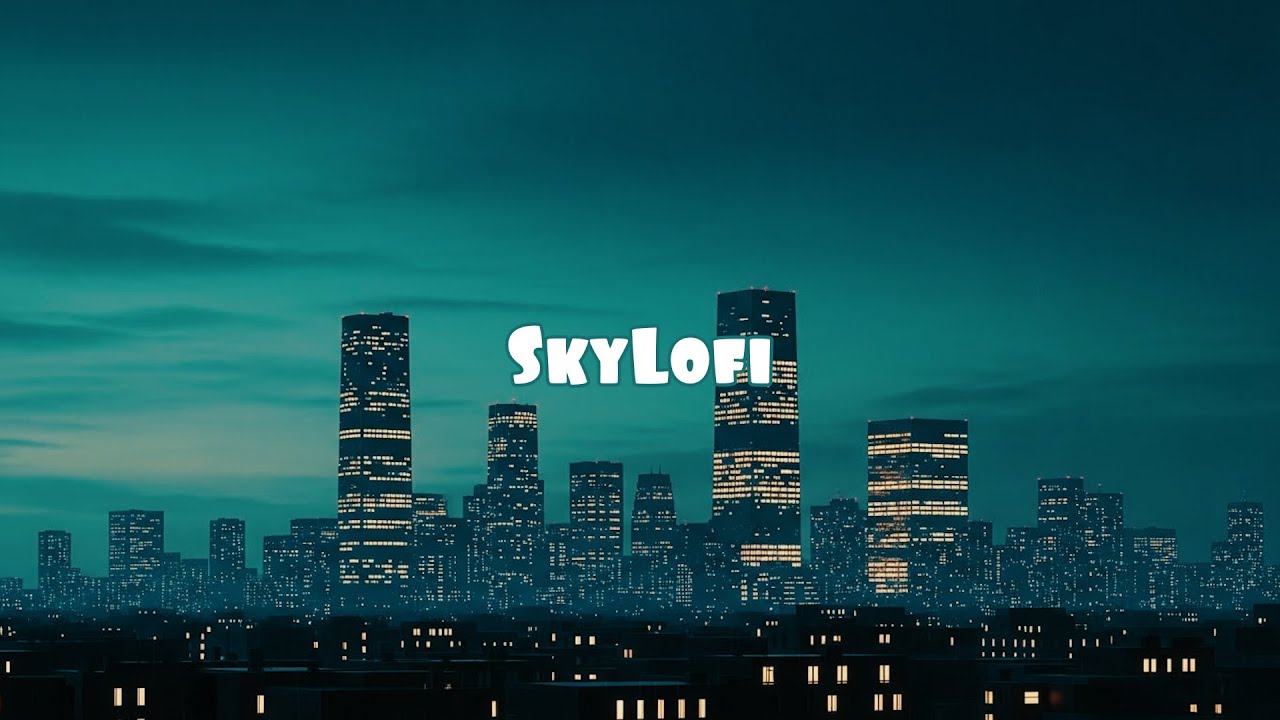 🌌 Minimal City Skyline Lofi for Overthinking 💭