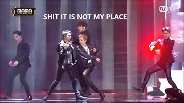 XIUMIN - RUN [2016 MAMA] EXO - TRANSFORMER + MONSTER