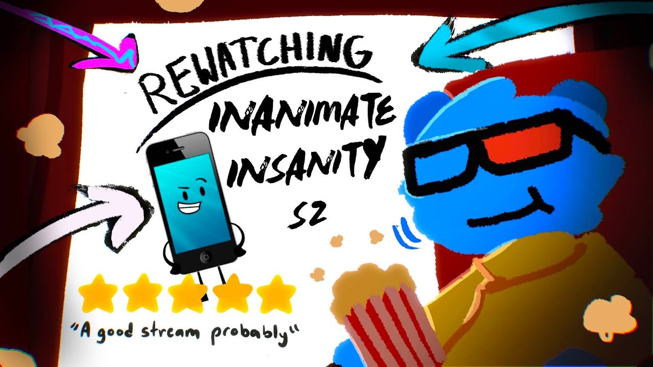 Rewatching Inanimate Insanity Season 2! | Object Show Reaction Stream ...