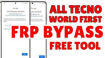 All Tecno FRP Bypass  | 2025 | FRP Lock Remove Free Tool Easy Unlock Without Box Works on All Models