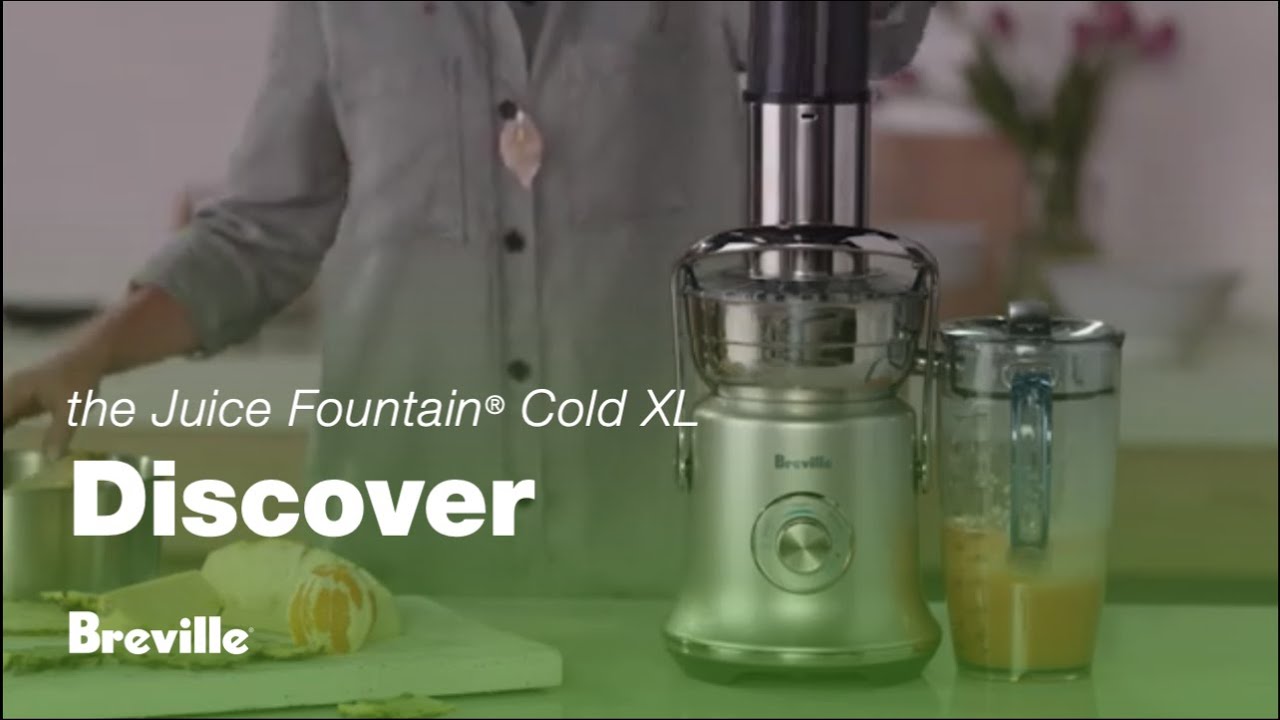 The Juice Fountain® Cold XL | Juice more, store more, clean less | Breville USA