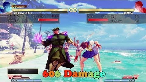 SFV AE: Some Bison V-Trigger 2 Combos
