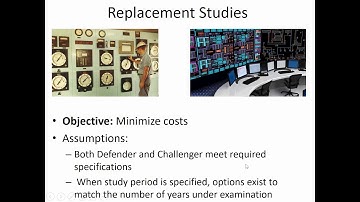 ENGR 222 - Class 19 (23 October 2018) Replacement Studies