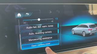 E class Reverse Camera not working