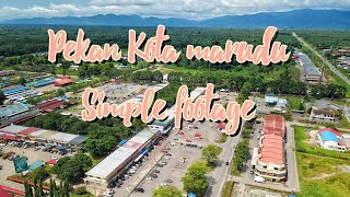 PEKAN KOTA MARUDU VIEW|DJI MAVIC PRO FOOTAGE