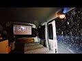 【大雪の車中泊】吹雪の森奥にある小さな映画館/EVERY little D./ASMR