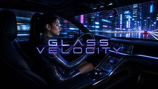 GLASS VELOCITY — High-Speed EDM × Futuristic Elegance × Neon Reflection