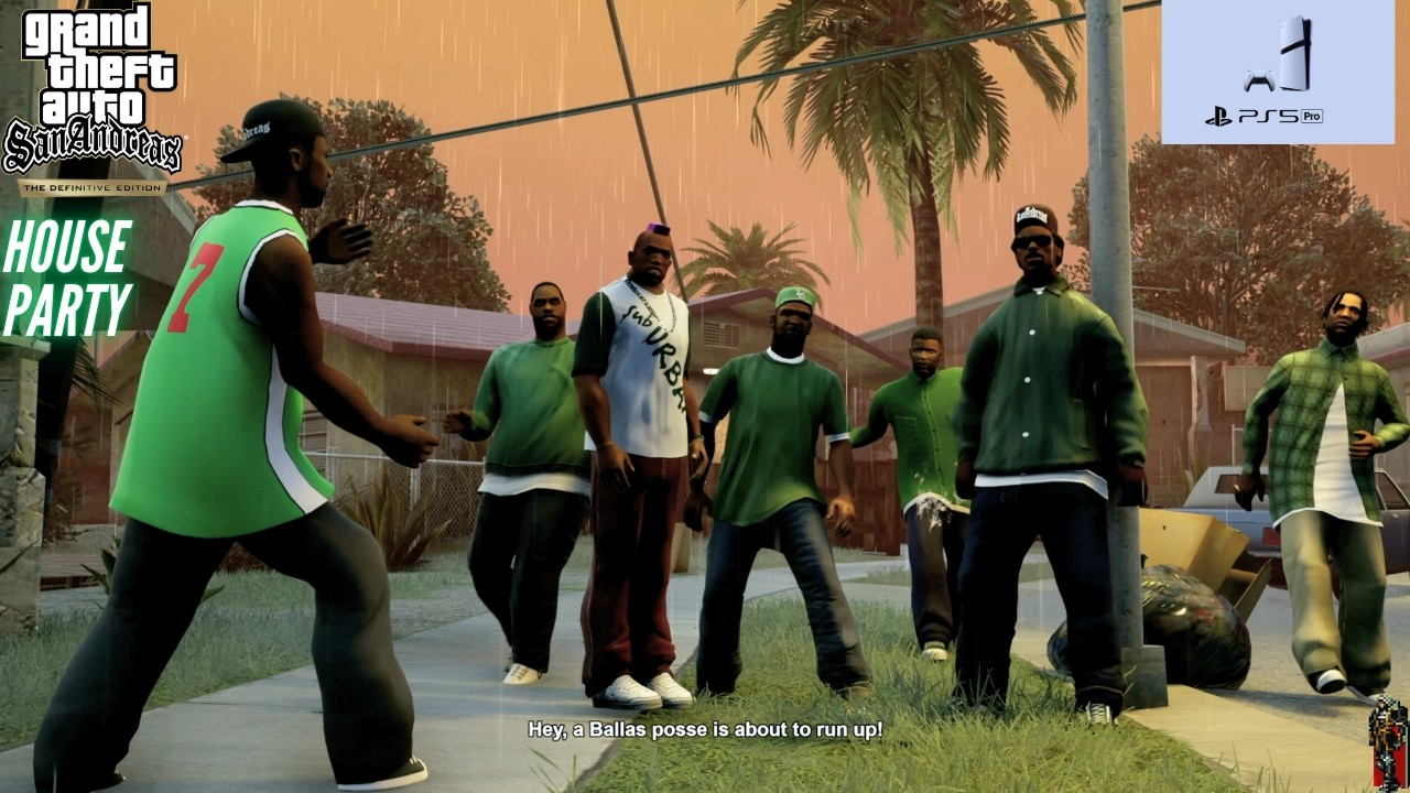 GTA San Andreas Definitive Edition | House Party