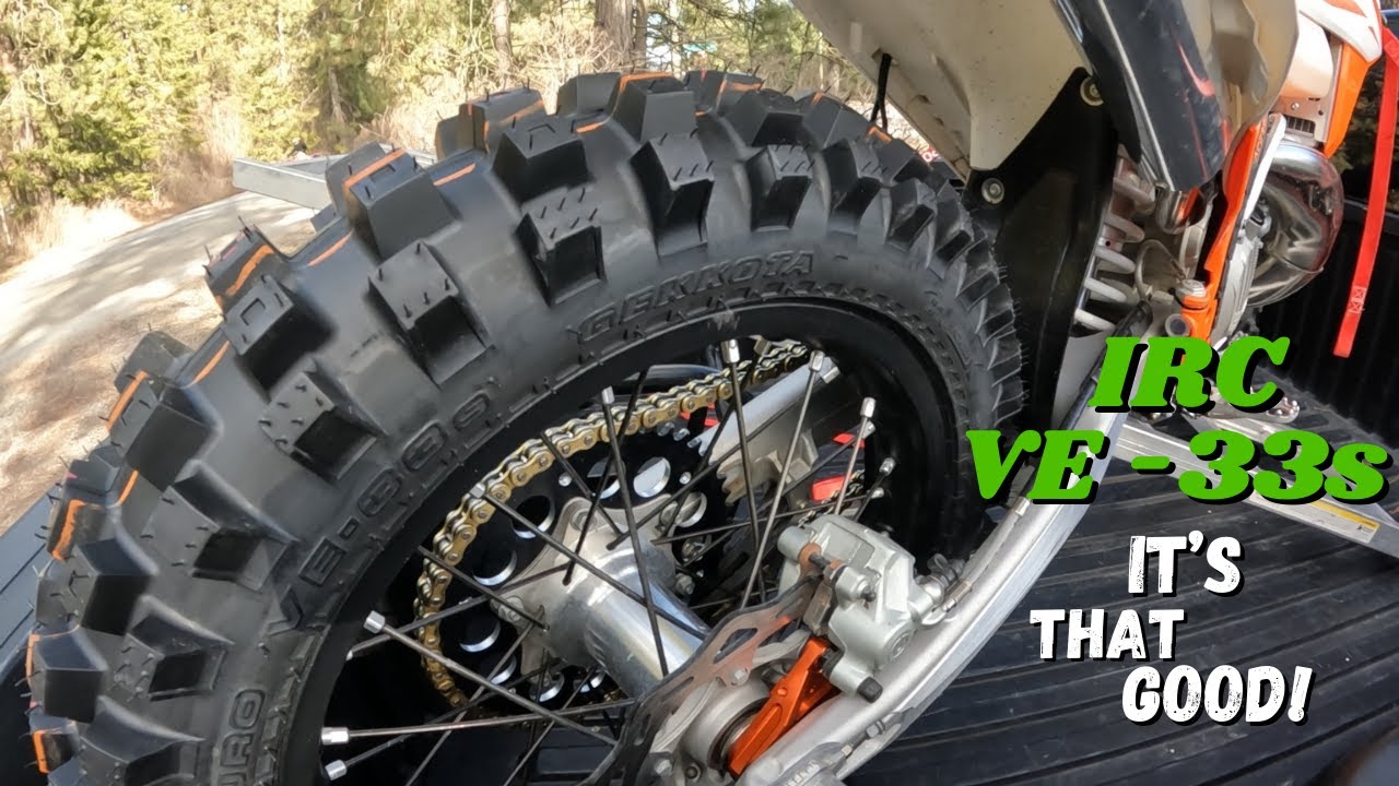 First Impression Review Of The Irc Ve33s Tire Youtube 