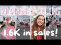 I made 16k in sales at my last market of the year  craft fair setup  milk mart  studio vlog 44