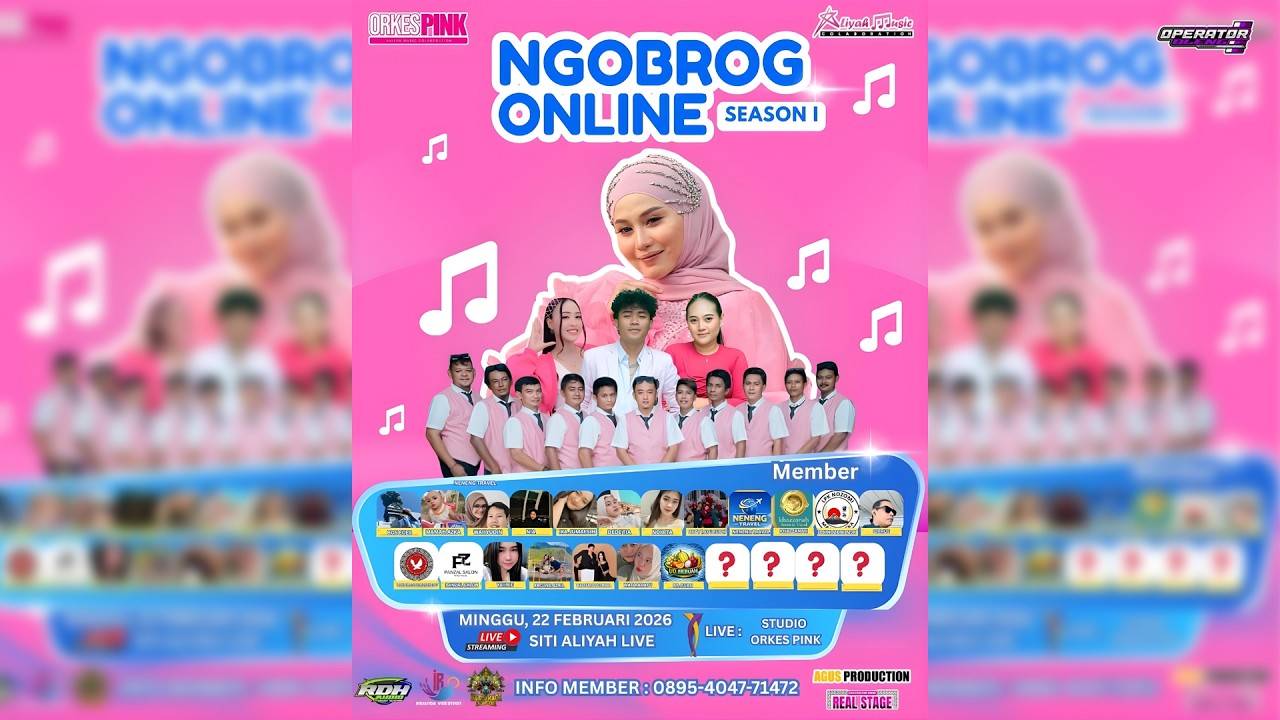 LIVE ALIYAH MUSIC COLABORATION (SITI ALIYAH) | MINGGU, 22 FEBRUARI 2026 | NGOBROG ONLINE SEASON 1