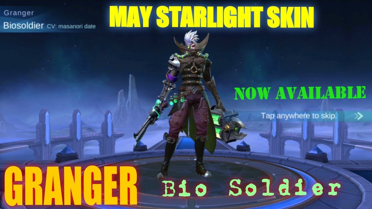 GRANGER Starlight Skin May 2020 Now available | mobile legends - YouTube