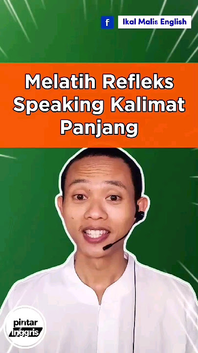 How to Speak English Fluently cara bicara bahasa Inggris dengan lancar #speaking #speakenglish