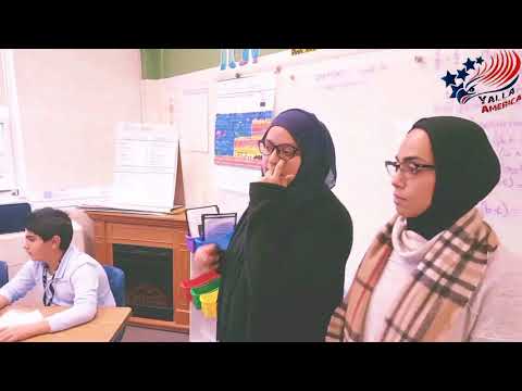 لقاء مع مسئولة مدرسه الاطفال المسلمينuniversal Muslim Academy Ohio