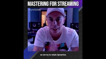 Mastering For Streaming with Luca Pretolesi