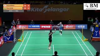 Anmol kharb 🇮🇳 v/s 🇯🇵 Natsuki Nidaira | Badminton Asia Team Championship 2024 | Semifinals