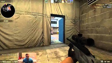 CS:GO Scout No Scope Headshot?!