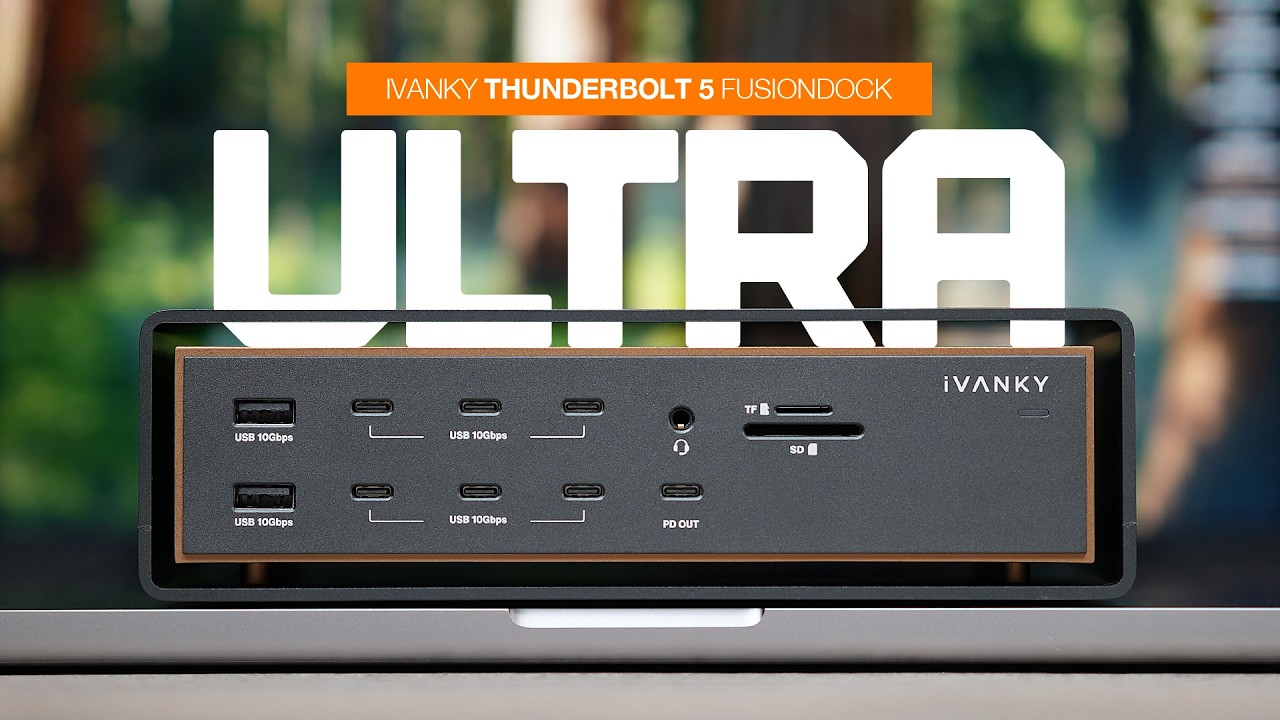 26-in-1 Ultimate Thunderbolt 5 dock for your MAC - Ivanky