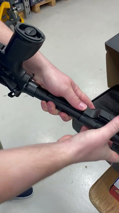 HOW TO: Remove the stock from a HK 416 Airsoft #416 #hk #airsoft
