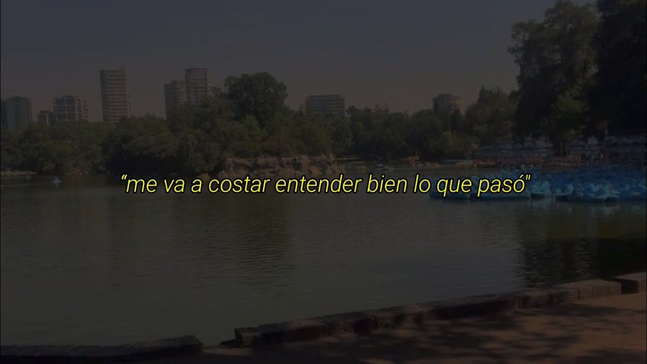 “me va a costar entender bien lo que paso