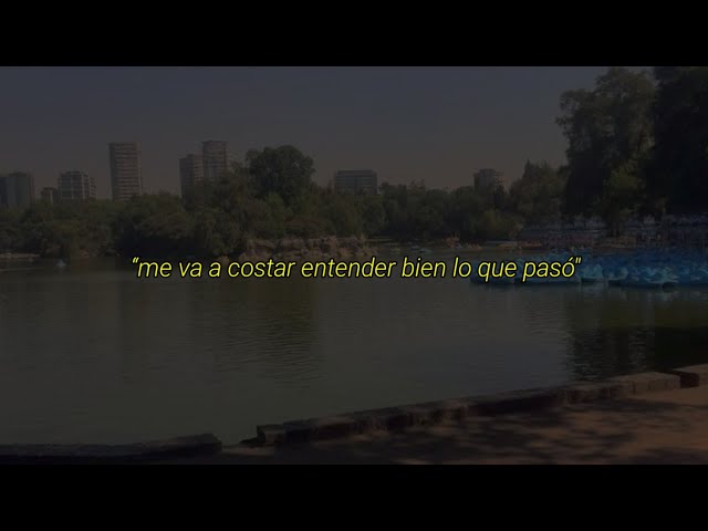 “me va a costar entender bien lo que paso"