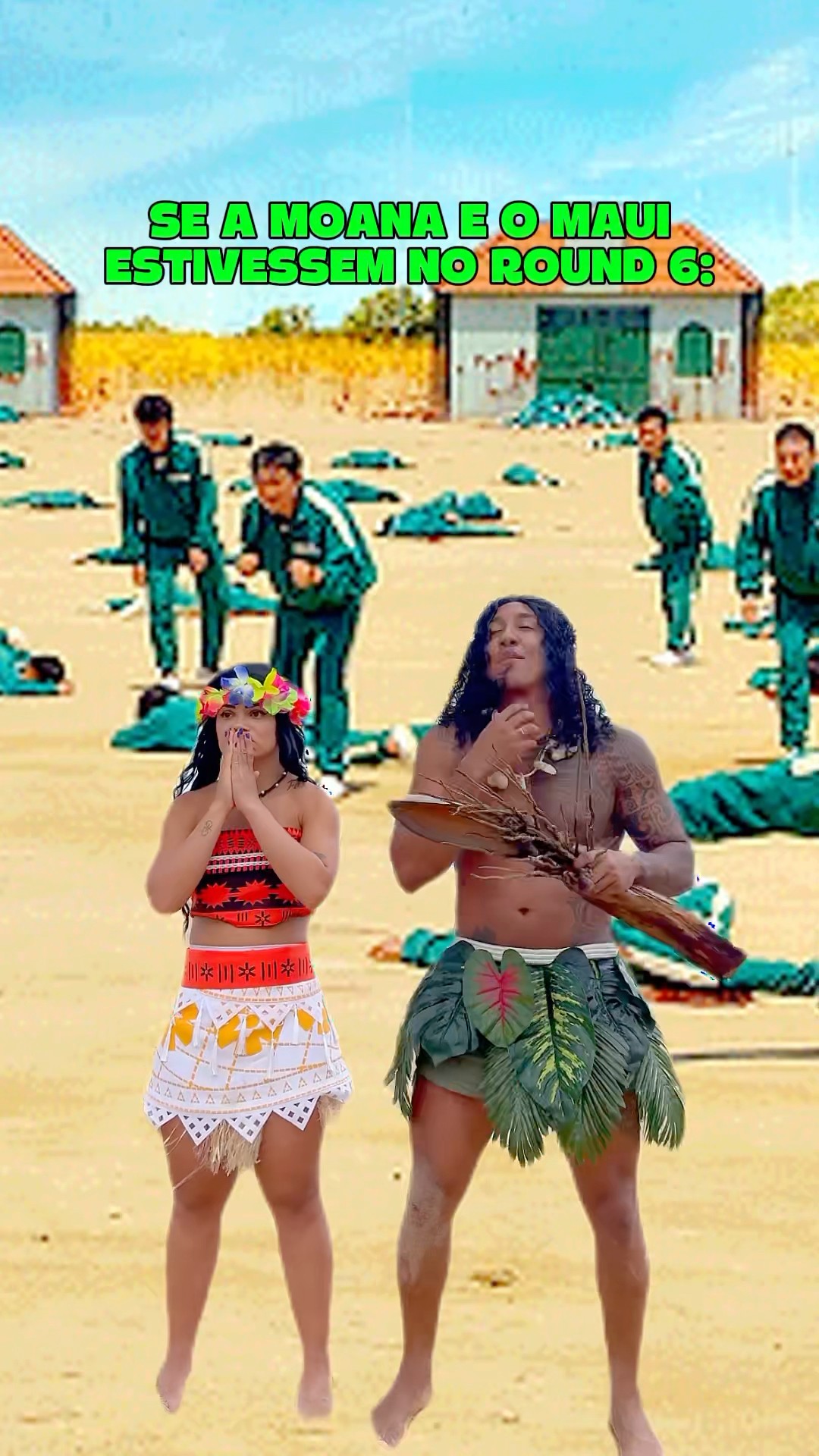 Sem dúvida seria assim!​⁠@mayca.brasil #round6 #memes #comedy #humor