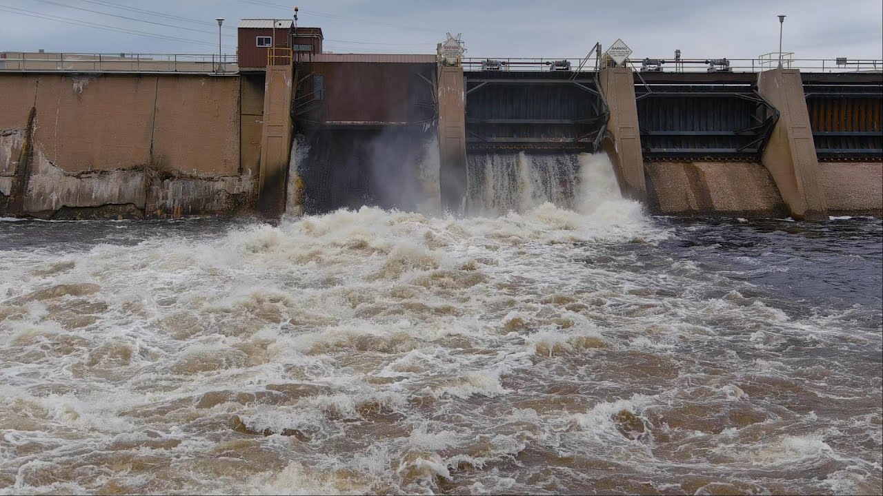 Spring Water Wisconsin Wisconsin River in Spring 2023 - YouTube