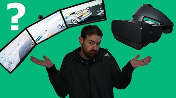 Triple screens or VR for sim racing