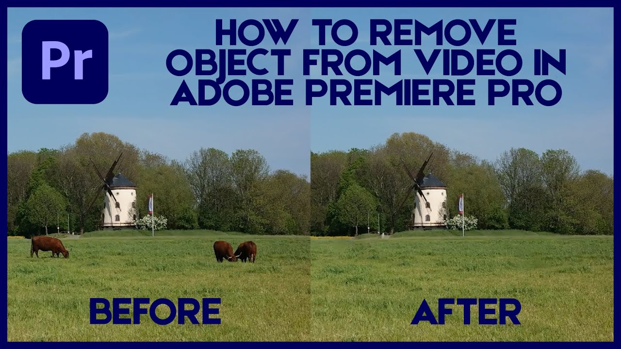 How to Remove Object From Video in Adobe Premiere Pro CC Tutorial | Urdu / Hindi |