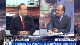 Entrevista Canal 7 | Tema: Gobierno de Vamos | Alejandro Giammattei Presidente